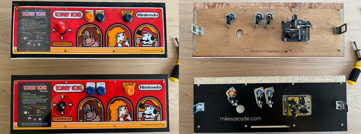 Exidy Combat Arcade Control Panel Arcade Control Panel Repair – Joysticks & Buttons Guide