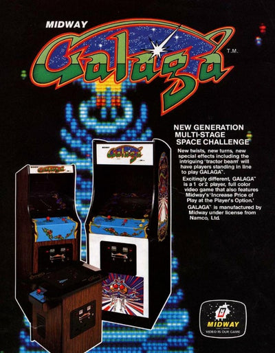 Galaga 1981 Arcade Game – History, Gameplay, and Legacy