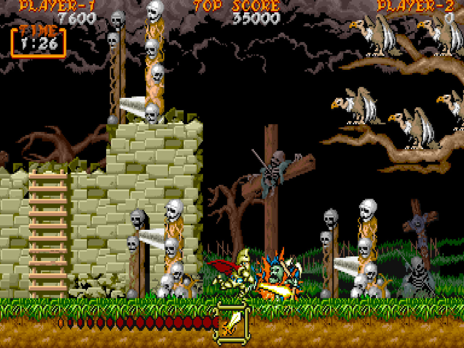 Ghouls 'n Ghosts 1988 Arcade: Capcom’s Gothic Masterpiece