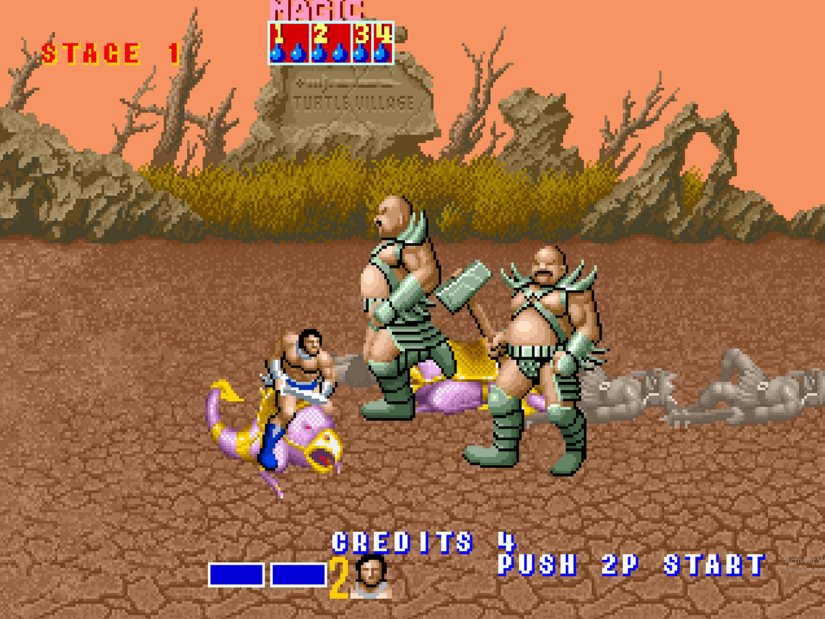 Golden Axe Arcade Game – History, Gameplay, and Legacy