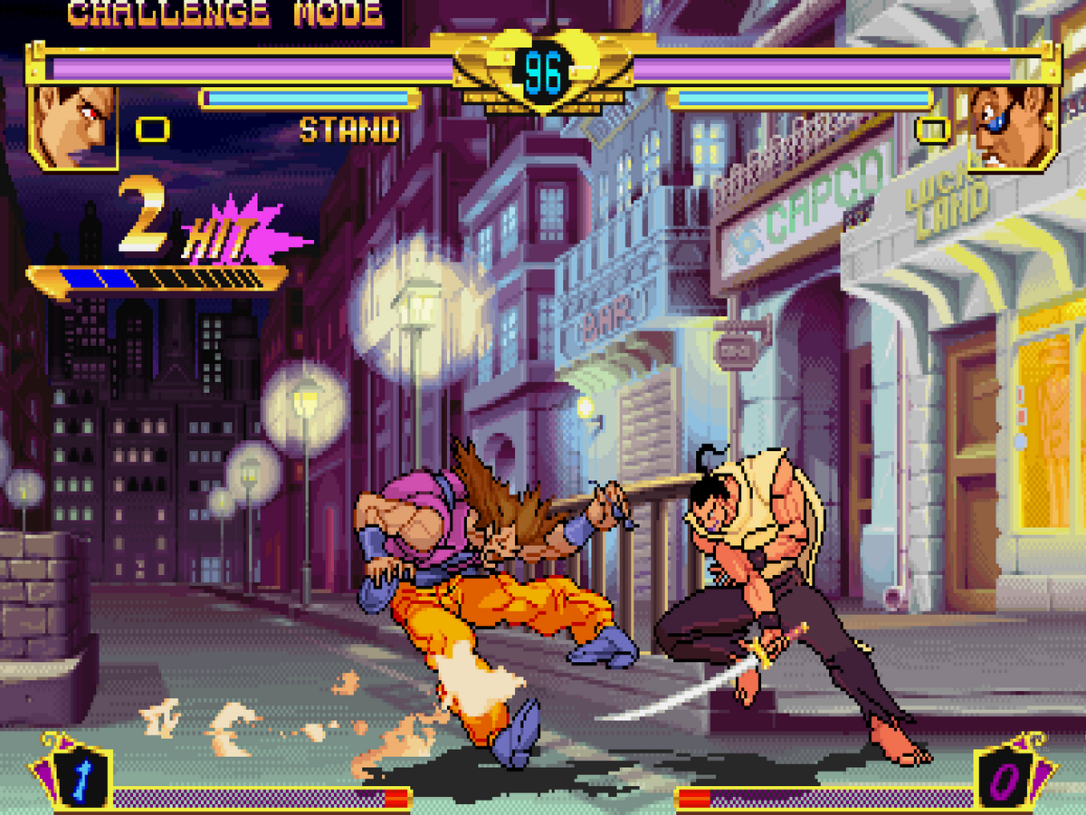 JoJo’s Bizarre Adventure Arcade – Capcom’s Stylish Fighter (1998)