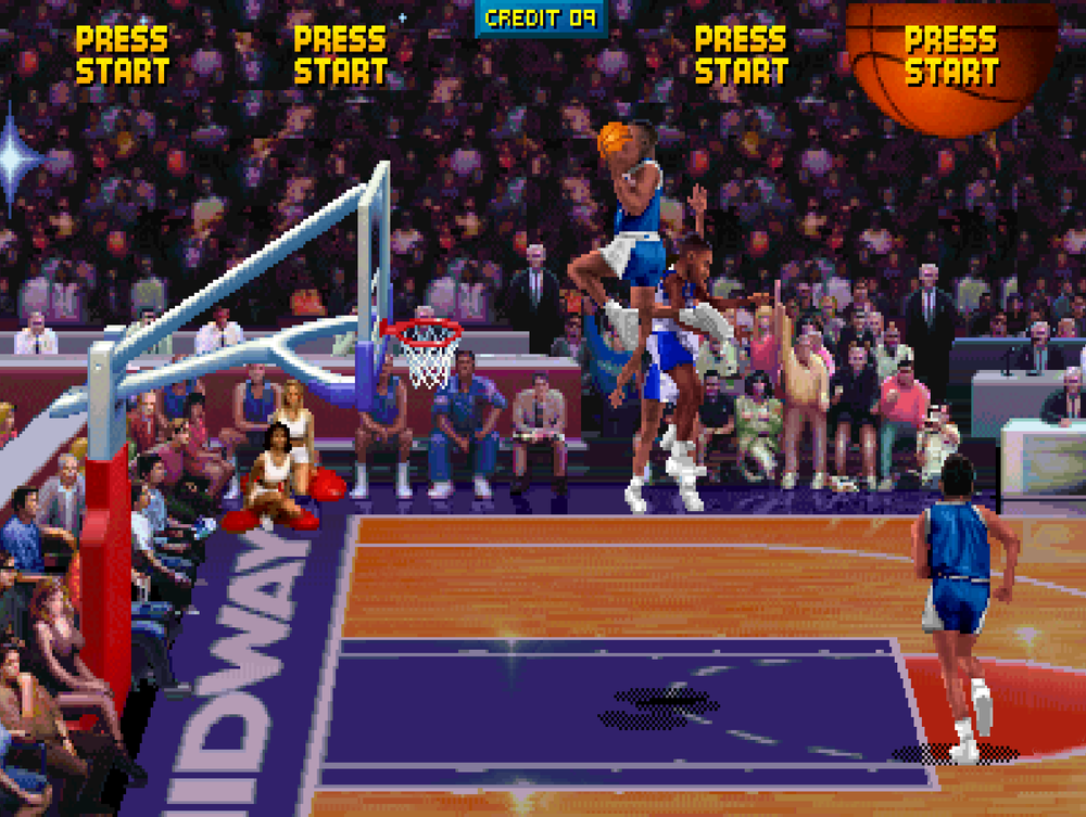 NBA Jam Tournament Edition Arcade Game by Midway (1994)