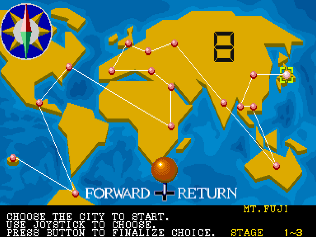 Pang Arcade Game (1989) – Global Co-Op Bubble-Popping Mayhem