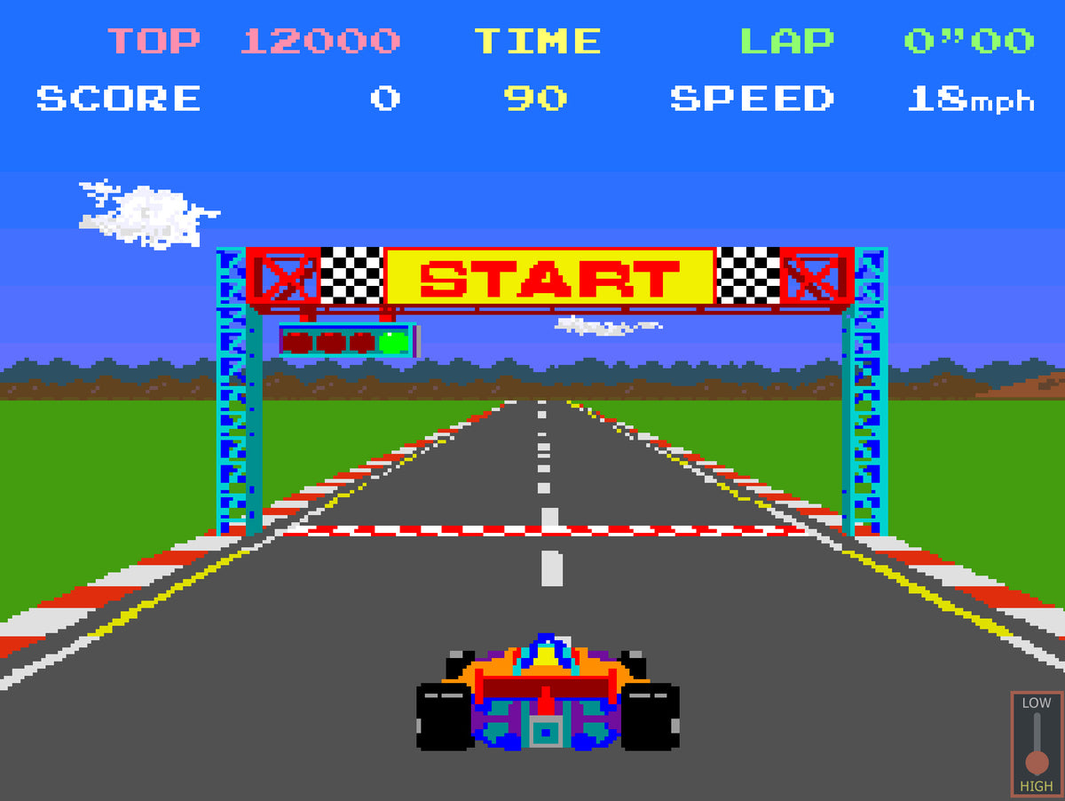 Pole Position Arcade – Classic Racing Game History and Gameplay