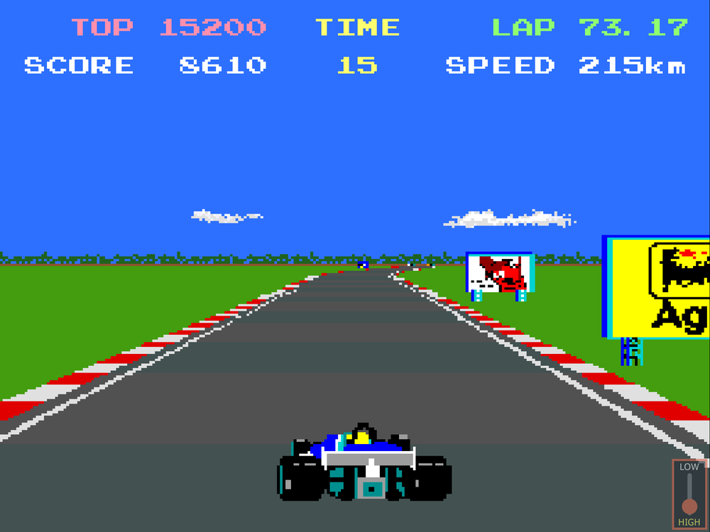 Pole Position II Arcade Game – Namco Racing Classic (1983)