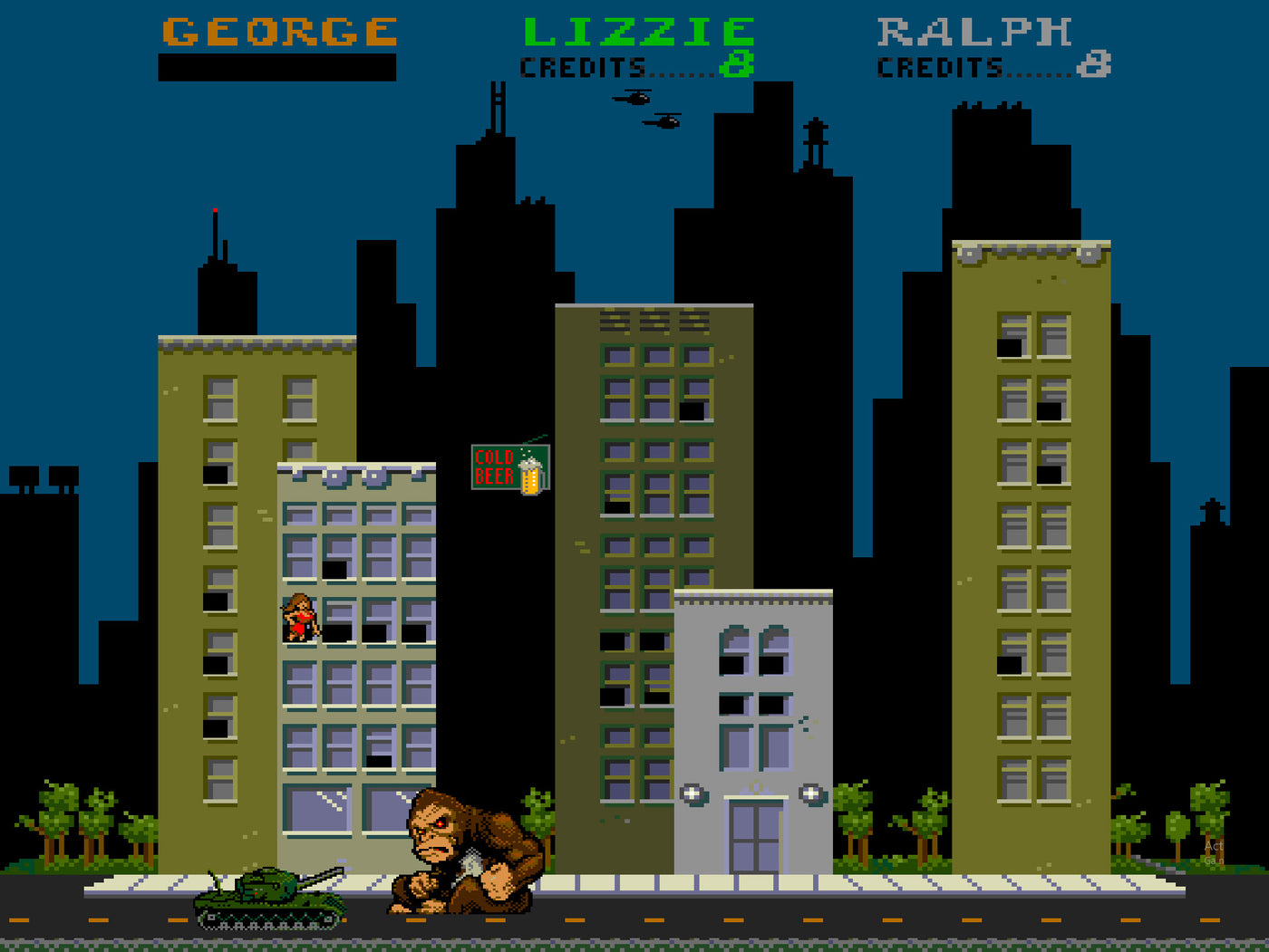 Rampage 1986 Arcade Game – History, Gameplay, and Legacy