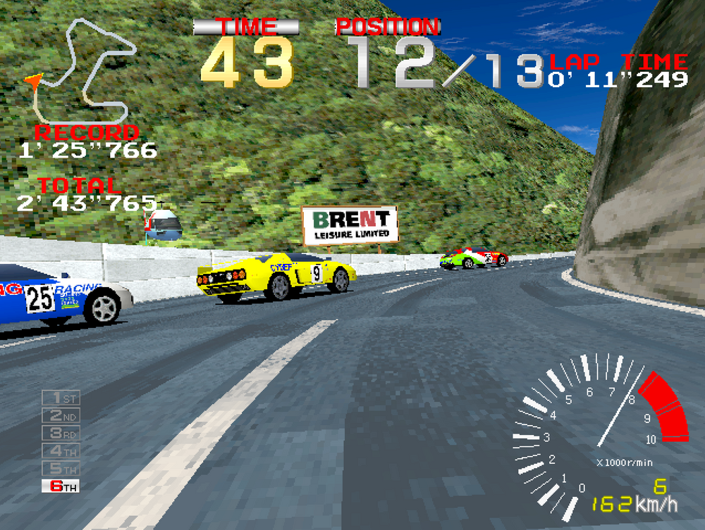 Ridge Racer Arcade Game (1993) – Namco’s 3D Drift Classic