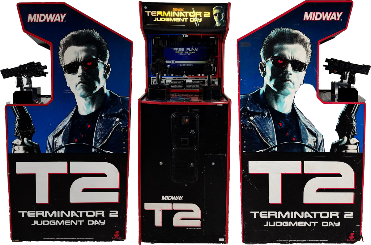 Terminator Atari Terminator 2: Judgment Day (1991) – The Ultimate Arcade Shooter