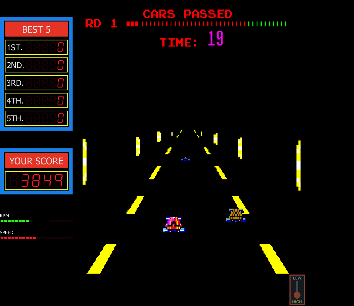 Turbo Arcade Game (1981) – Sega’s Racing Classic