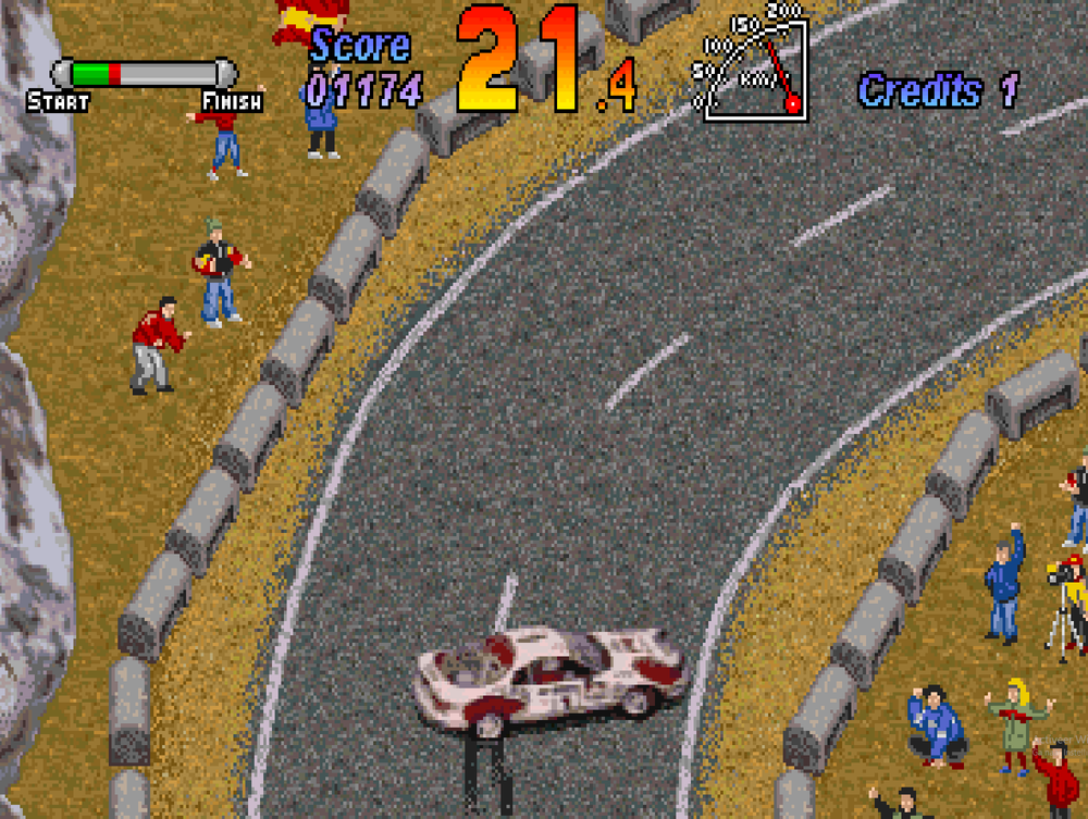 World Rally (1993) Arcade Game – Isometric Racing from Gaelco